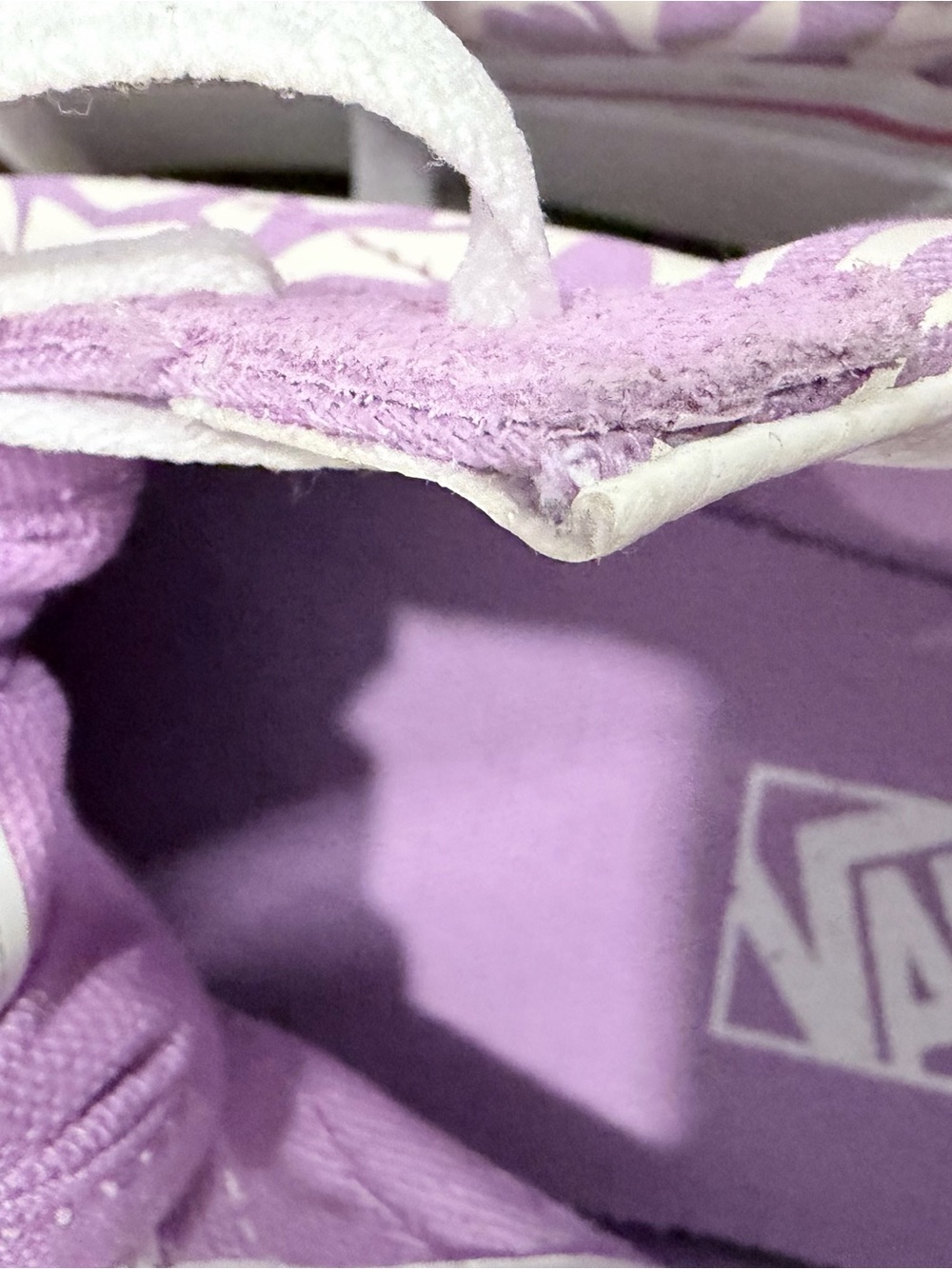 Vans Platform Lavender Floral Low-Top Sneakers size 8 women’s - Picture 5 of 8